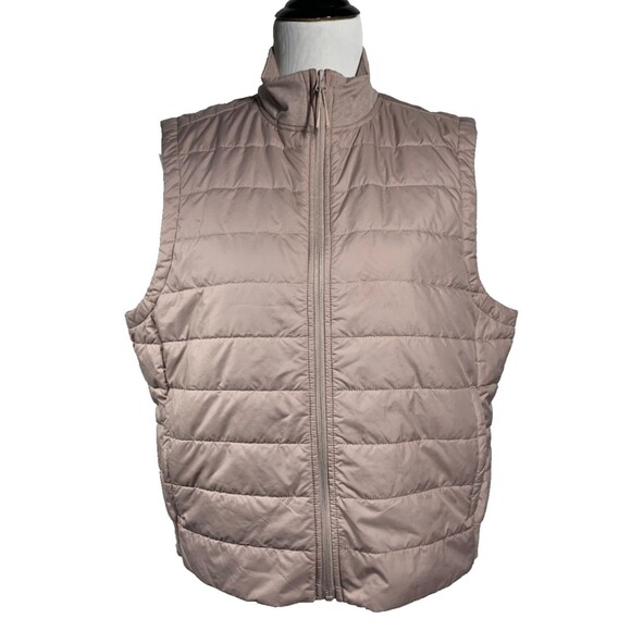 Prana Vest Womens Size XL Neutral Insulated Ice Flow Outdoor Running Athleisure - Picture 1 of 8